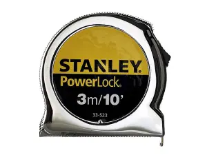 Stanley 0-33-523 Powerlock Tape Measure 3m/10ft