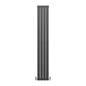 Designer Flat Radiator - 1800 x 280mm - Anthracite