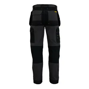 DeWalt Florida Grey & black Men's Holster pocket trousers, W32" L31"