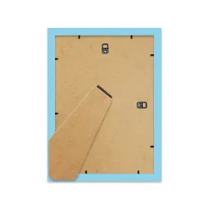 A4 Light Blue Picture Frame Fits A4 (21 x 29.7cm - 8.3 x 11.7in) Poster, Photo, Artwork, or Print.