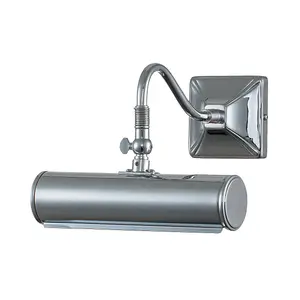 Elstead Picture Light 1 Light Small Picture Wall Light Polished Chrome, E14