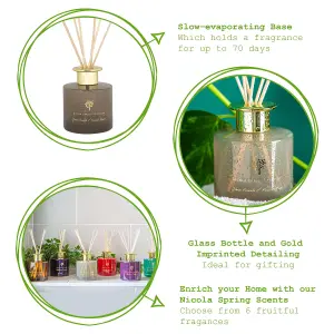 Nicola Spring - Reed Diffuser - 200ml - Green Pomelo & Passion Fruit