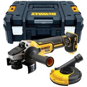 Dewalt DCG405N 18v XR Brushless Cordless 125mm Angle Grinder Tstak + Dust Guard