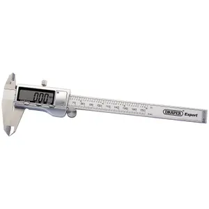 Draper Draper Expert Dual Reading Digital Vernier Caliper, 0 - 150mm 80859