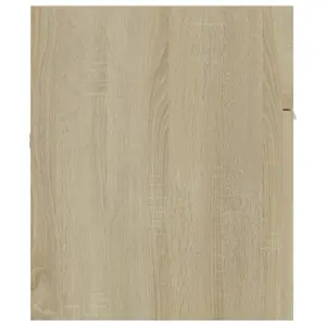 Berkfield Sink Cabinet Sonoma Oak 100x38.5x46 cm Engineered Wood