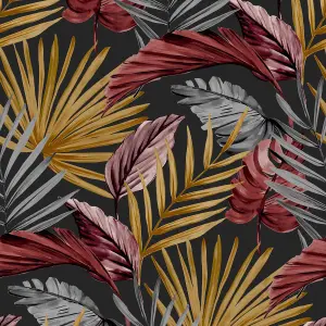 Superfresco Easy Flow Multicolour Leaves Smooth Wallpaper