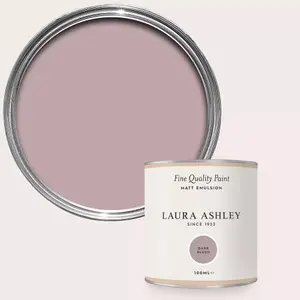 Laura Ashley Dark Blush Matt Emulsion Paint Sample