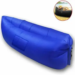 New Inflatable Lounger Portable Air Sofa Chair With Carry Bag For Outdoor Summer