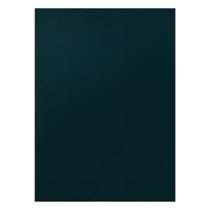 Modern washing carpet LINDO emerald green, anti-slip, shaggy 80x150 cm