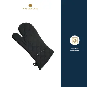 MasterClass Deluxe Professional Black Single Oven Glove