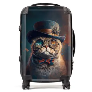 Scottish Fold Cat Splashart Suitcase - Cabin