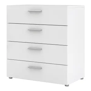 Pepe Chest of 4 Drawers in White