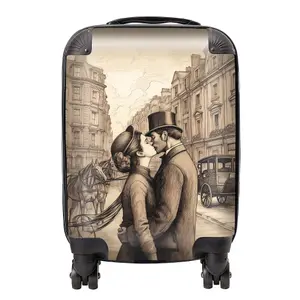 Sharing A Kiss Suitcase - Small