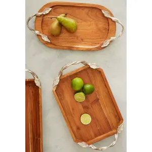 Interiors by Premier Vine Small Rectangular Tray