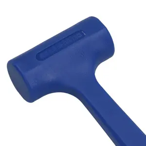 1.5lb Dead Blow Hammer Mallet Shot Loaded Head Impact Recoil Non Marking