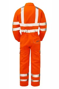 PULSAR High Visibility Rail Spec Combat Coverall - Orange - XL