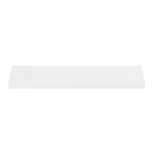 GoodHome Cusko White Rectangular Floating shelf (L)60cm x (D)23.5cm