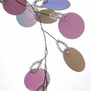 180cm Faux Garland (Set of 3) Iridescent