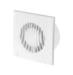 Bathroom Extractor Fan 100mm 4" Timer & Humidity Sensor