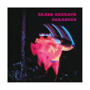 Black Sabbath Paranoid Canvas Print Black/Pink (One Size)