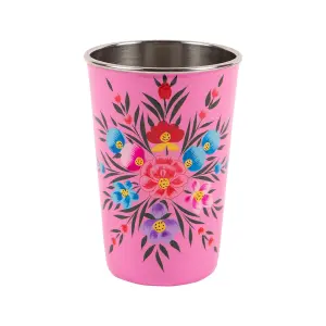 BillyCan - Picnic Tumbler - 400ml  - Raspberry Pansy