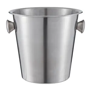 Buckingham Stainless Steel Champagne / Wine Bottle  Bucket 4.8 Litre / 21.5 cm , matt finish