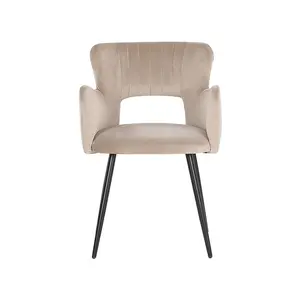 Kirssy Upholstered Dining Chair Taupe