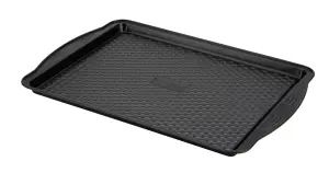 Prestige Aerolift Black Rectangular Steel Easy Clean Non-Stick Oven Tray Large 11 x 15"