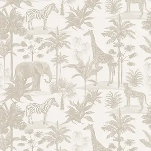 Vintage Explorer Wallpaper In Neutral