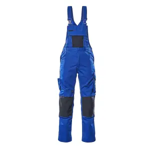 Mascot Unique Augsburg Bib & Brace - Royal/Dark Navy Blue   (30.5) (Leg Length - Short)