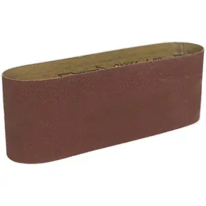 High-Quality 100mm x 610mm Sanding Belt - 80 Grit Aluminium Oxide for Optimal Performance