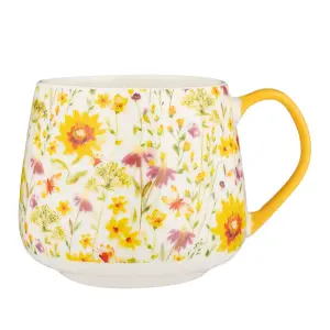 Price & Kensington Set of 4 Sunflower Mug 425ml