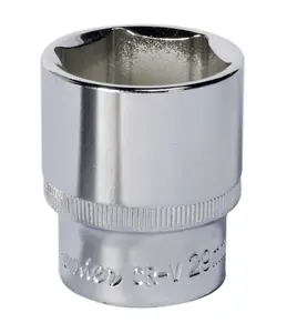 Sealey WallDrive Socket 29mm 1/2" Square Drive Fully Polished Finish Tool SP1229