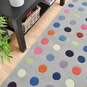 Asiatic Funk Spotty Multi Rug-70 X 200 (Runner)