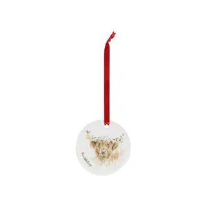 Wrendale Designs 12 Christmas Decorations (Set of 12)