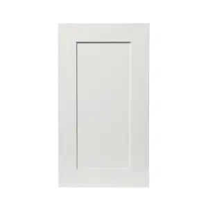 GoodHome Alpinia Matt ivory wood effect Shaker Highline Cabinet door (W)450mm (H)715mm (T)18mm