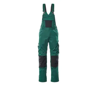 Mascot Unique Augsburg Bib & Brace - Green/Black   (32.5) (Leg Length - Regular)