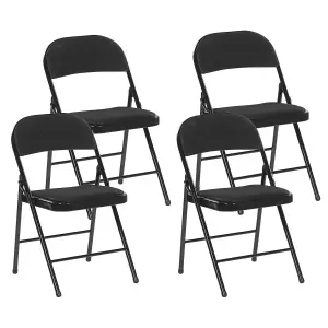 Beliani Traditional Set of 4 Chairs SPARKS Black