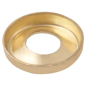 Diall M6 Brass Screw cup Washer, (Dia)6mm, Pack of 25