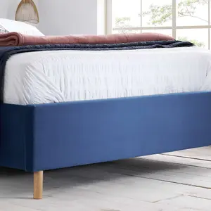 Birlea Loxley King Ottoman Bed Blue