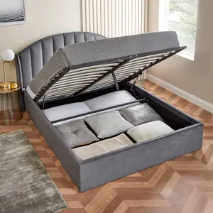 Richlands Upholstered Ottoman Bed Double