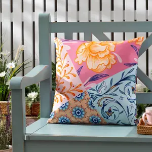 furn. Melhoun Floral Polyester Filled Outdoor Cushion