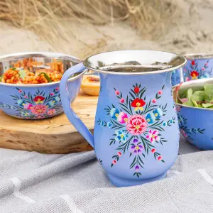 BillyCan - Picnic Jug Set - 400ml  - Ocean Pansy Jug - 7pc