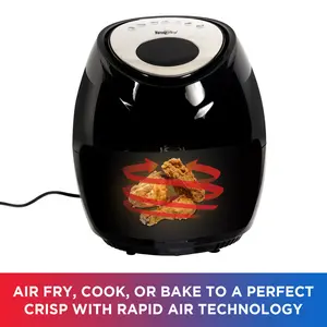 Total Chef Air Fryer Electric Digital 3.6L Airfryers 7 Pre-Set Cooking Modes