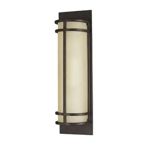 Elstead Fusion 2 Light Indoor Wall Light Bronze, E27