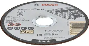 48x Bosch 115mm 1mm Thin Slit Cutting Discs Blades Inox Rapido 4.5" 2608603169