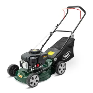 Webb Classic WER410HP 41cm (16") Petrol Hand Push Rotary Lawnmower