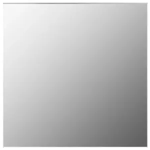 Berkfield Wall Mirror 50x50 cm Square Glass