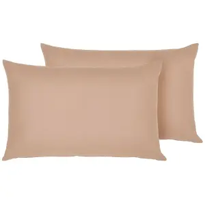 Set of 2 Outdoor Cushions ALMYROS Sand Beige