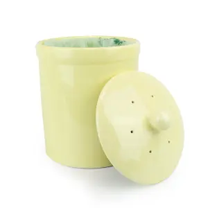 Portland Compost Caddy - Pale Yellow